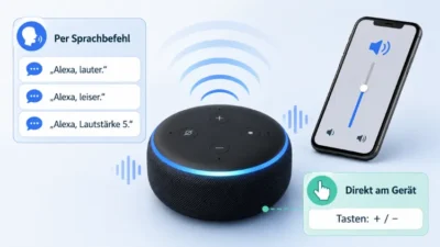 Alexa-Lautstärke ändern: So geht es besonders schnell