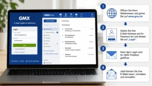 GMX-Postfach öffnen – so geht es Schritt für Schritt