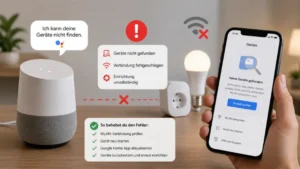 Google Home findet Geräte nicht: So behebst du den Fehler