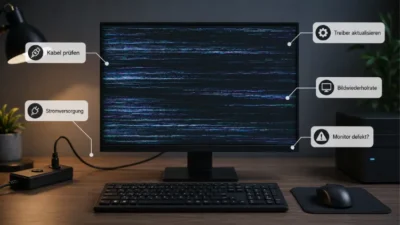 Monitor flackert: Diese Ursachen sollten Sie jetzt prüfen