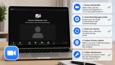 Zoom-Kamera funktioniert nicht: So behebst du den Fehler